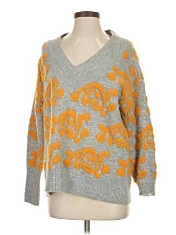 Tribal Pullover Sweater (view 1)