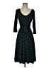 Leota Argyle Green Casual Dress Size S - photo 1