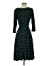 Leota Argyle Green Casual Dress Size S - photo 2
