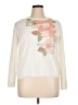 Alfred Dunner Floral Ivory Sweatshirt Size XL - photo 1