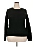 Extra Touch 100% Acrylic Black Pullover Sweater Size 2X - photo 1