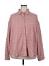 In'Voland 100% Polyester Pink Long Sleeve Blouse Size 22w - photo 1