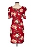 Shein Floral Red Cocktail Dress Size L - photo 2