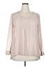 Poetry Tan Ivory Long Sleeve Blouse Size XXL (estimated) - photo 1