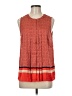 Tommy Hilfiger Red Sleeveless Blouse Size M - photo 1