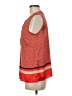 Tommy Hilfiger Red Sleeveless Blouse Size M - photo 5