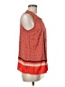 Tommy Hilfiger Red Sleeveless Blouse Size M - photo 4