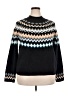 Croft & Barrow Chevron-herringbone Black Pullover Sweater Size XXL (petite) - photo 1