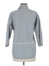J.Crew Stripes Gray 3/4 Sleeve Button-Down Shirt Size 6 - photo 2