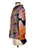 AP.NY Color Block Orange Long Sleeve Blouse Size XS - photo 5
