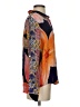 AP.NY Color Block Orange Long Sleeve Blouse Size XS - photo 4