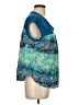 Westbound 100% Rayon Teal Short Sleeve Top Size L (petite) - photo 4