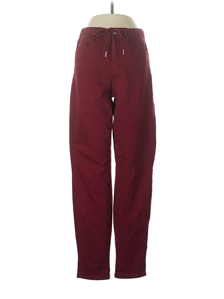 Pre-owned Judy Blue Jeans In Burgundy