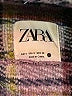 Zara Plaid Purple Fleece Size S - photo 6