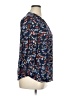 Meri Skye Floral Blue 3/4 Sleeve Blouse Size 0X - photo 4