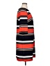 Studio One Stripes Orange Casual Dress Size 1X - photo 4