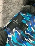 Aqua 100% Silk Print Blue Cocktail Dress Size S - photo 7