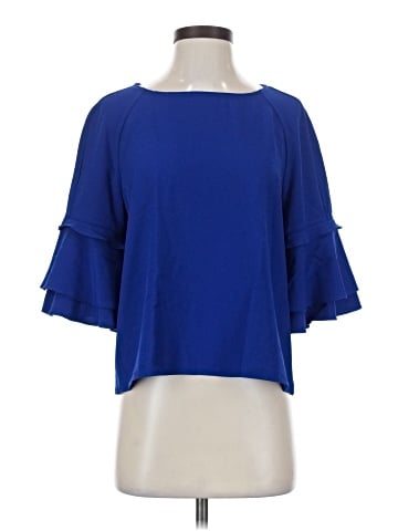Design Lab Lord & Taylor 3/4 Sleeve Blouse (view 1)