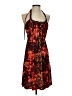 B. Smart Tie-dye Red Cocktail Dress Size 4 - photo 1