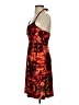 B. Smart Tie-dye Red Cocktail Dress Size 4 - photo 5