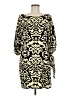 Escapada 100% Rayon Print Black Casual Dress Size S - photo 1