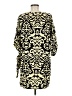 Escapada 100% Rayon Print Black Casual Dress Size S - photo 2