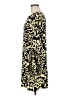 Escapada 100% Rayon Print Black Casual Dress Size S - photo 5