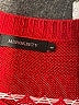 Merokeety Chevron-herringbone Red Pullover Sweater Size L - photo 7