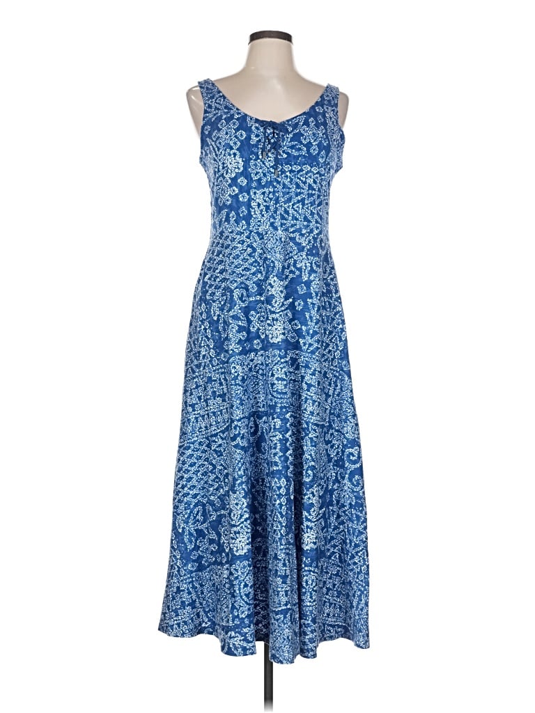 Pre-owned Chaps Casual Dress In Blue