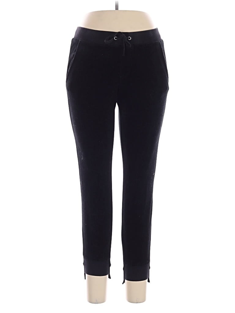 Pre-owned Pam & Gela Casual Pants In Black