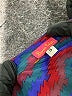 Bianca Coletti Chevron-herringbone Orange 3/4 Sleeve Blouse Size S - photo 7