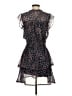 Q&A 100% Polyester Stars Black Cocktail Dress Size S - photo 2