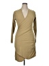 Rebdolls Solid Tan Cocktail Dress Size 1X - photo 1