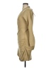 Rebdolls Solid Tan Cocktail Dress Size 1X - photo 5