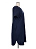 Standards & Practices Solid Blue Casual Dress Size 1X - photo 4