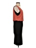 Kardashian Kollection Color Block Orange Cocktail Dress Size XS - photo 4
