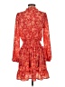 Peach Love 100% Polyester Paisley Red Cocktail Dress Size S - photo 2