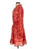 Peach Love 100% Polyester Paisley Red Cocktail Dress Size S - photo 5