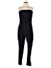 Vineyard Vines 100% Polyester Solid Black Jumpsuit Size 8 - photo 1