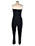 Vineyard Vines 100% Polyester Solid Black Jumpsuit Size 8 - photo 2