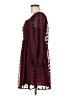 Simplee 100% Polyester Hearts Burgundy Casual Dress Size M - photo 5