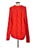 Love, Whit by Whitney Port 100% Acrylic Red Pullover Sweater Size L - photo 2