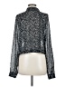 Harper Wren 100% Polyester Animal Print Black Long Sleeve Blouse Size M - photo 2