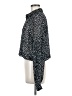 Harper Wren 100% Polyester Animal Print Black Long Sleeve Blouse Size M - photo 5