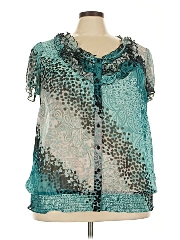 East5th Short Sleeve Blouse (view 1)