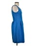 J.Crew Solid Blue Casual Dress Size 2 - photo 4