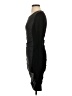 Express Solid Gray Casual Dress Size S - photo 5