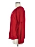 Hinge 100% Viscose Red Long Sleeve Blouse Size M - photo 5