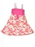 Justice 100% Cotton Paisley Pink Dress Size 8 - photo 2