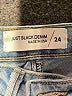 Just Black Blue Jeans Size 24 waist - photo 7